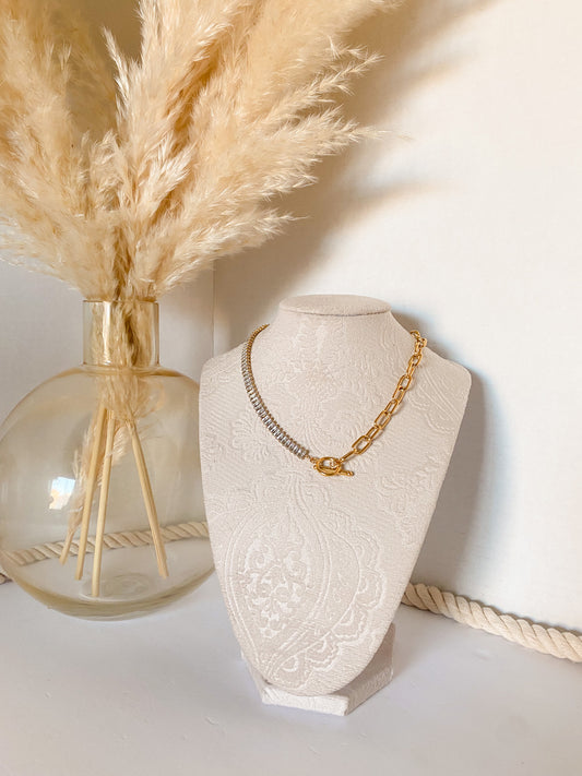KRYSTAL CHOKER NECKLACE